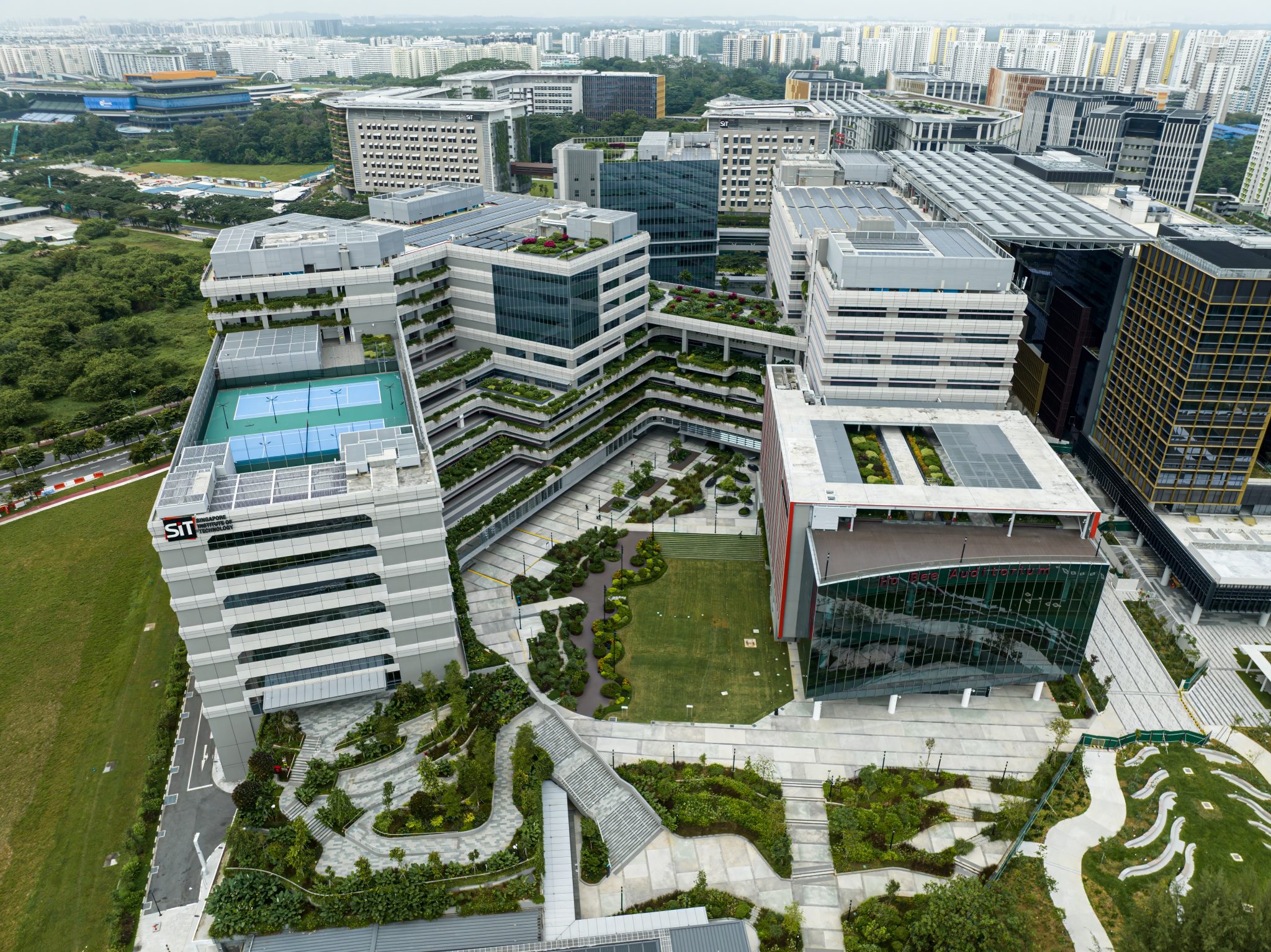 Singapore Institute of Technology Punggol Campus Court - Good Design