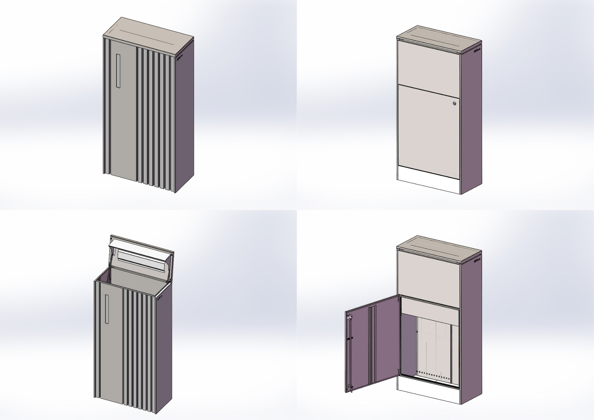 Noosa Extra Wide Parcel + Mail Letterbox - Good Design