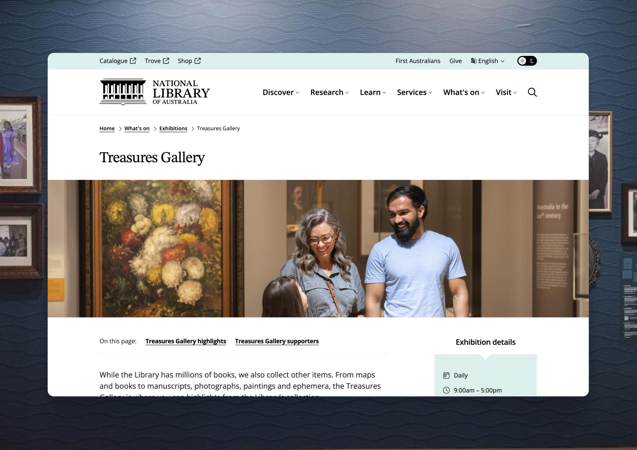 National Library of Australia Website Redesign and Development - Good ...