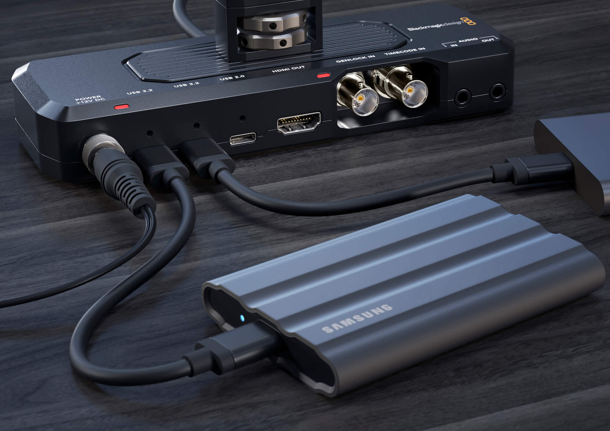 Blackmagic Camera ProDock - Good Design